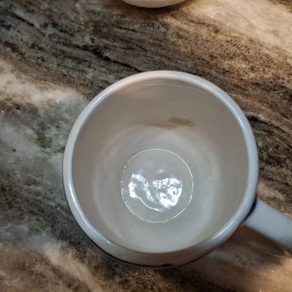 Blue Floral Ceramic Mug - Picture 4 of 9